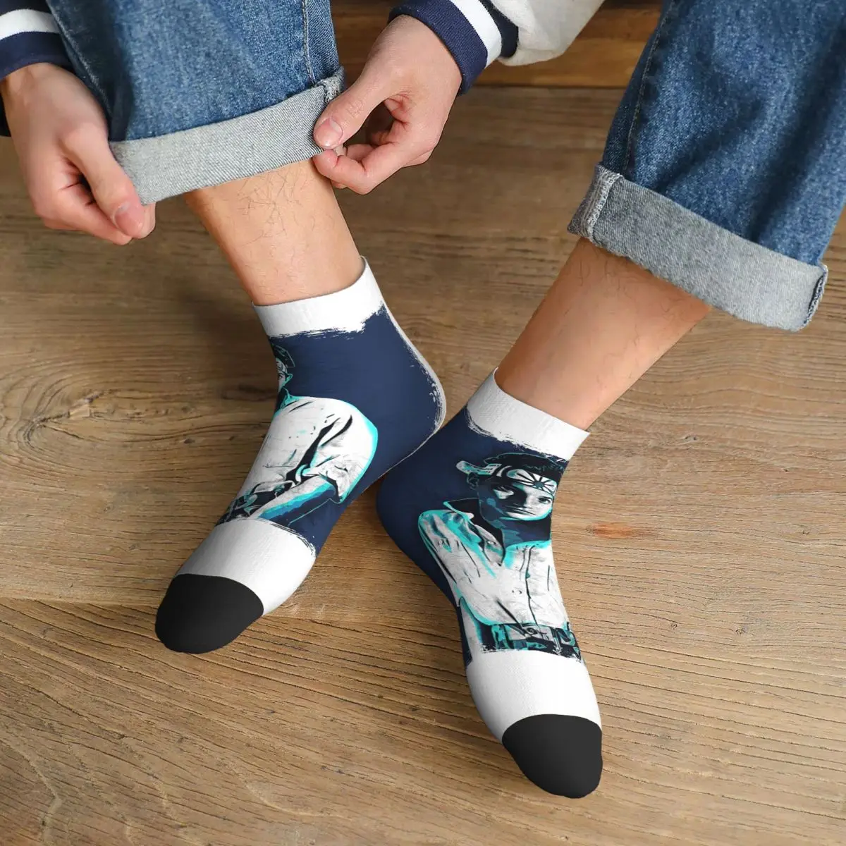 

Ralph Macchio - Karate Kid Socks Harajuku Sweat Absorbing Stockings All Season Socks Accessories for Unisex Birthday Present