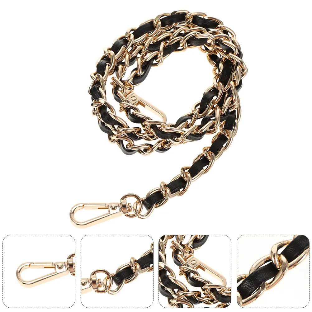 Metal Bag Chain DIY Creative Shoulder Strap Messenger Handbag Replacement Decorative Portable Purse Chain Fashionable Accessory
