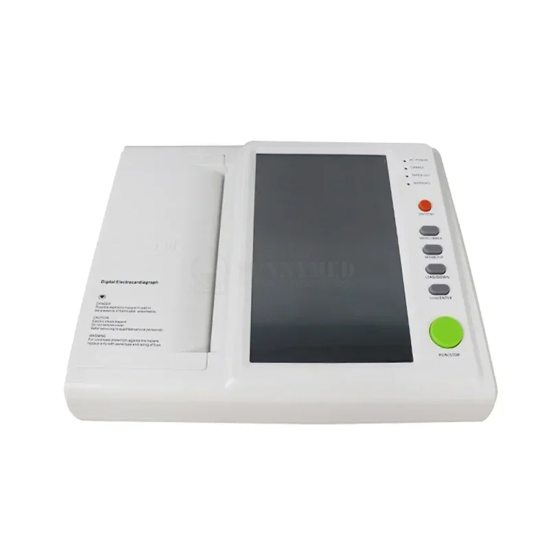 Sy-H008 Portable Medical Products 10.2'' Color Touch-Screen Electrocardiograph ECG Machine