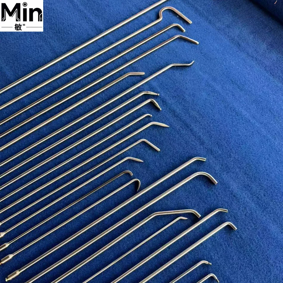 Customized DIY Quick Release PDR Tools with Whale Tail Special Shaped Hook for Car Dent Repair