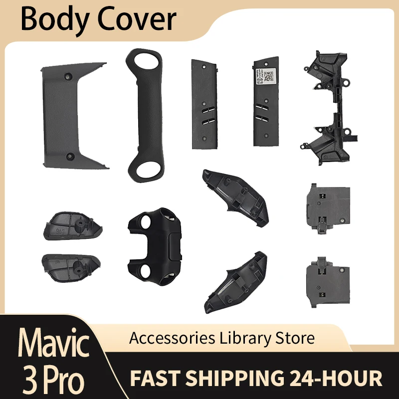Nueva cubierta Original del cuerpo para Mavic 3 Pro, soporte WiFi, cubierta lateral de batería, accesorios de hebilla de resorte para piezas de reparación Mavic 3 Pro