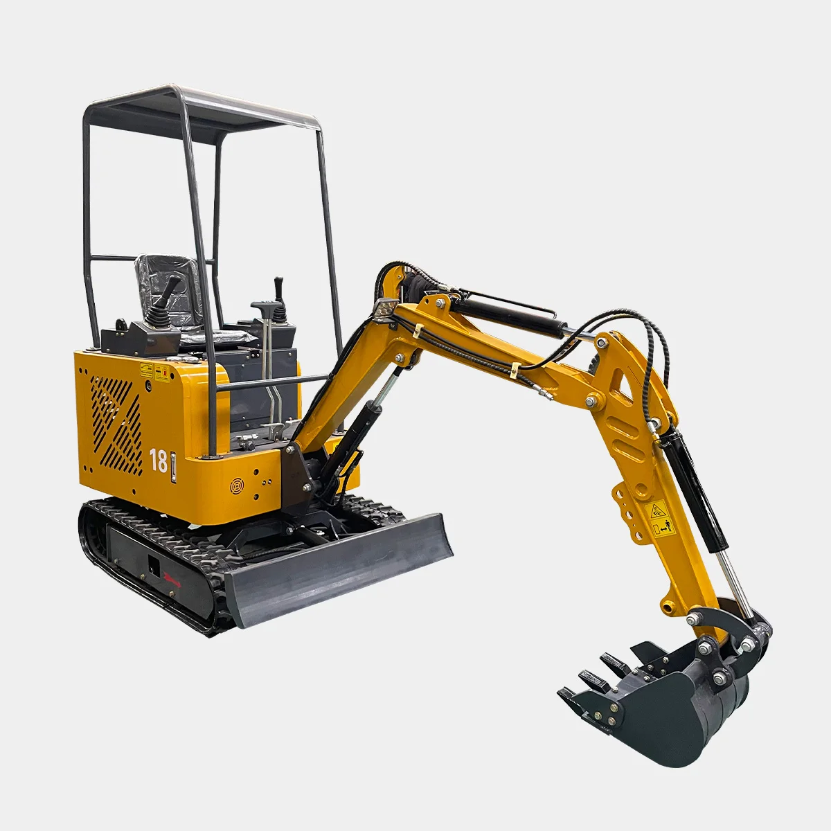 Mini Excavator Laris Manis Ce Epa Euro 5 Kustom 1.5 Ton 1.8 Ton Excavator Mini Crawler Harga Spesial Pengiriman Cepat