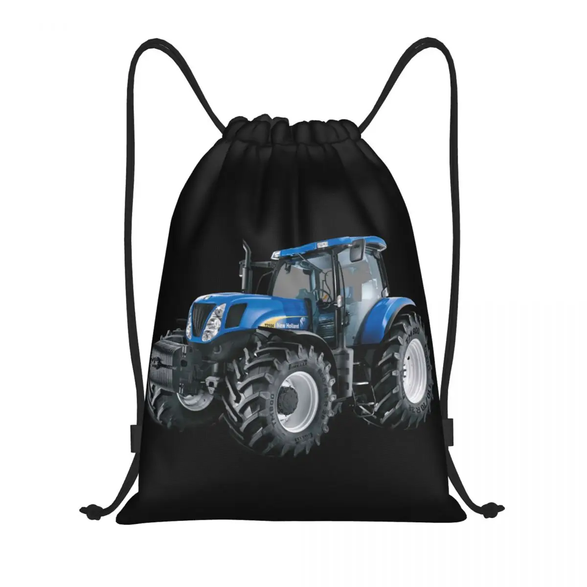 Custom Tractor Drawstring Backpack Bags Women Men Lightweight Gym Sports Sackpack Sacks for Yoga