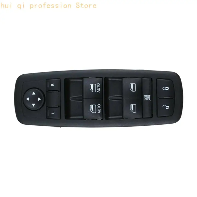 Car Interior Control Assembly with Terminal Base, Black Housing and Smooth Button Action for Routine Window Use in Daily