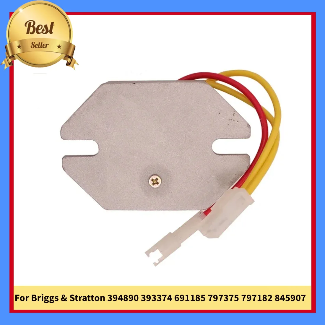 3-Pin 3-Draht Spannungsregler Gleichrichter Passend für Briggs & Stratton 394890 393374 691185 797375 797182 845907 – Detail 4