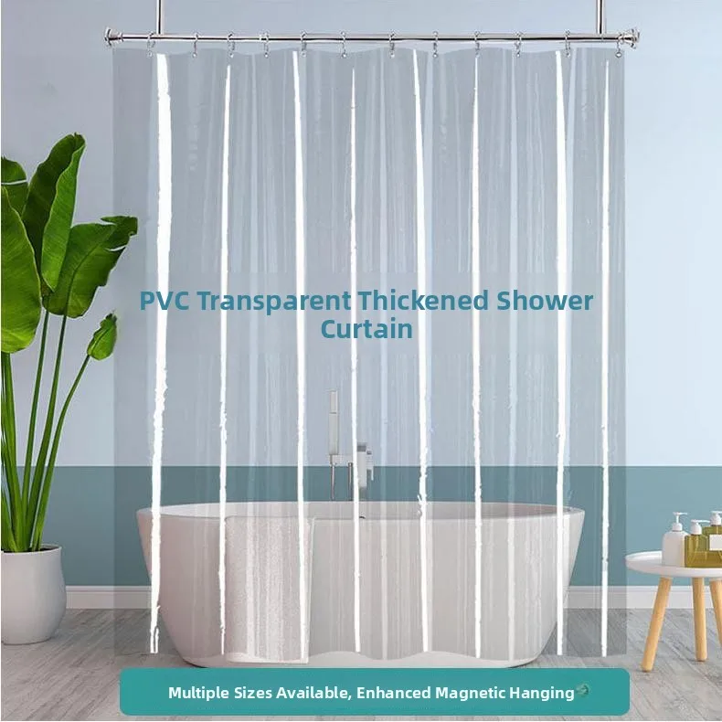 

Waterproof Plastic Thiened PVC Bath Curtain for Batoom Air Conditioning Partition Car Wa Privacy Curtain
