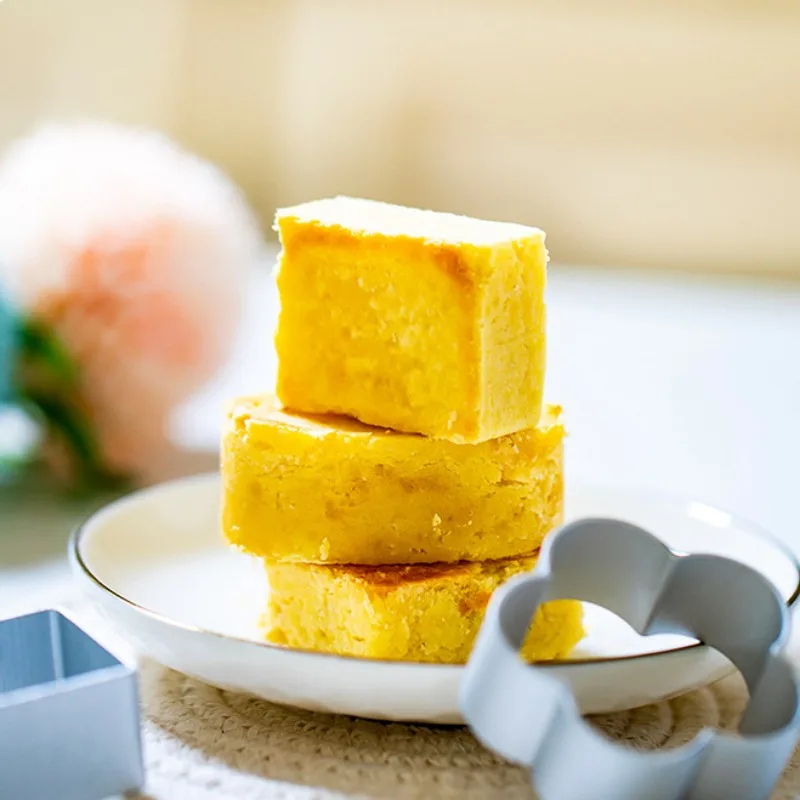 10pcs/set Rectangle/Ellipse/Pineapple Shape Pineapple Cake Pie Biscuit Cutter Mold Cutting Press Stamp Molds Cookie Tools