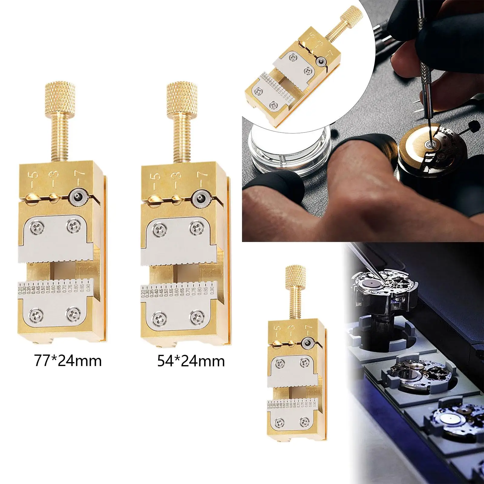 أداة إصلاح الساعة، مشبك نائب العجلة لإصلاح الأجزاء الصغيرة #1