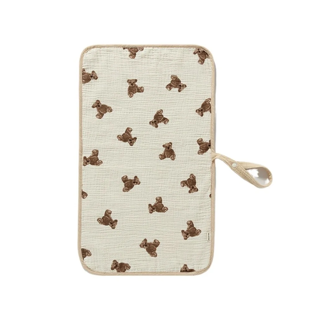 

Soft Baby Diaper Changing Pad Breathable Strong Absorbent Infant Diaper Mat Pure Cotton Protector Sheet Baby Bed Pad