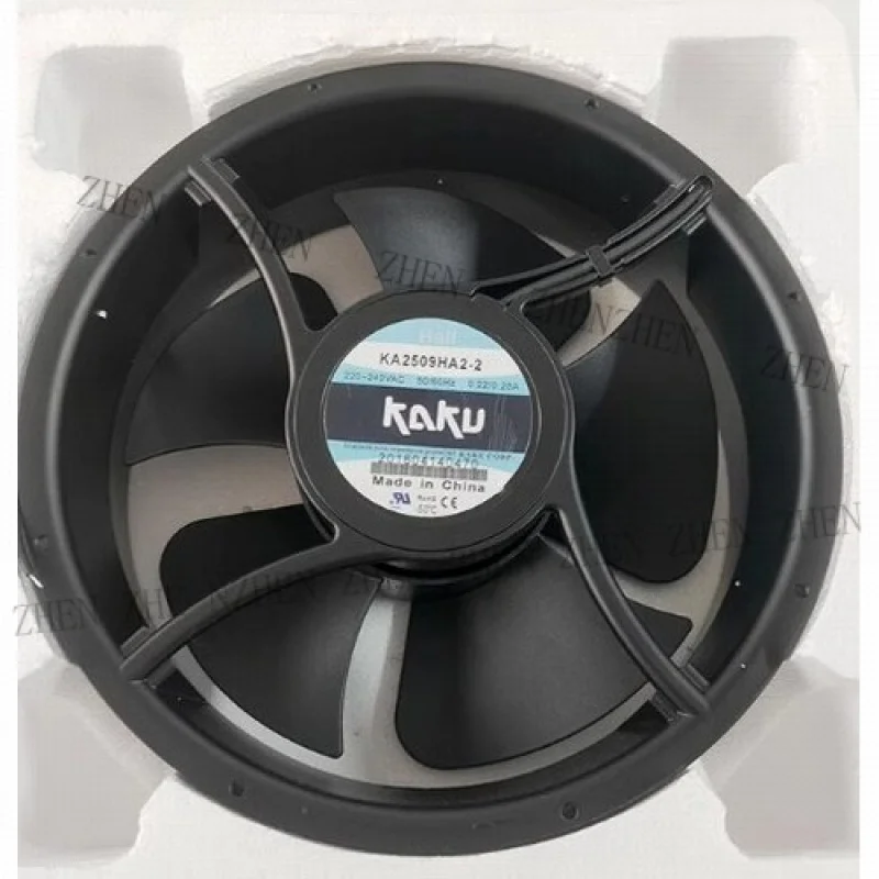 Y لـ KAKU KA2509HA2-2 AC220V-240V 0.22/0.28A 25489 مروحة تبريد صامتة