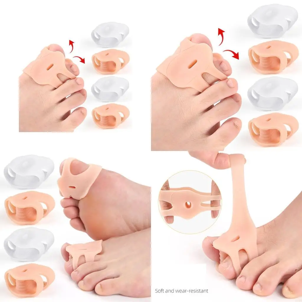 

Comfortable Bunions Relief Pad Adjustable Toe Spacer Design
