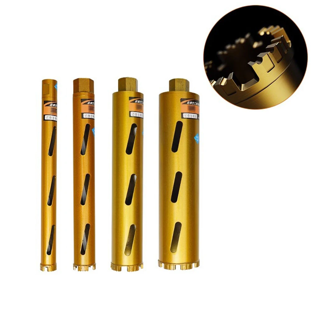1PC Dry Drilling Thread Water Drill Bit Fast 63 Air Conditioning Concrete Wall Water Drill Machine Without Water Opening Device