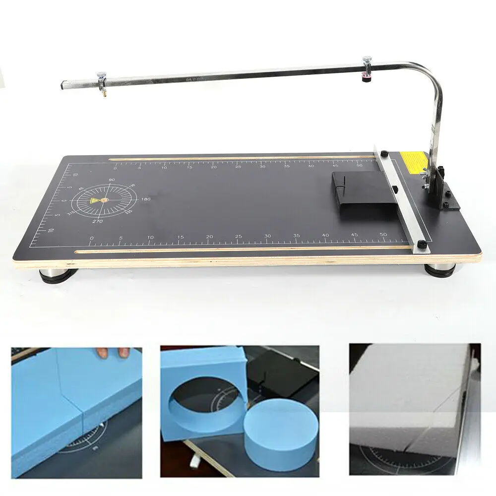 

30W Hot Wire Foam Cutter Working Table Tool Desktop Styrofoam Cutting Machine