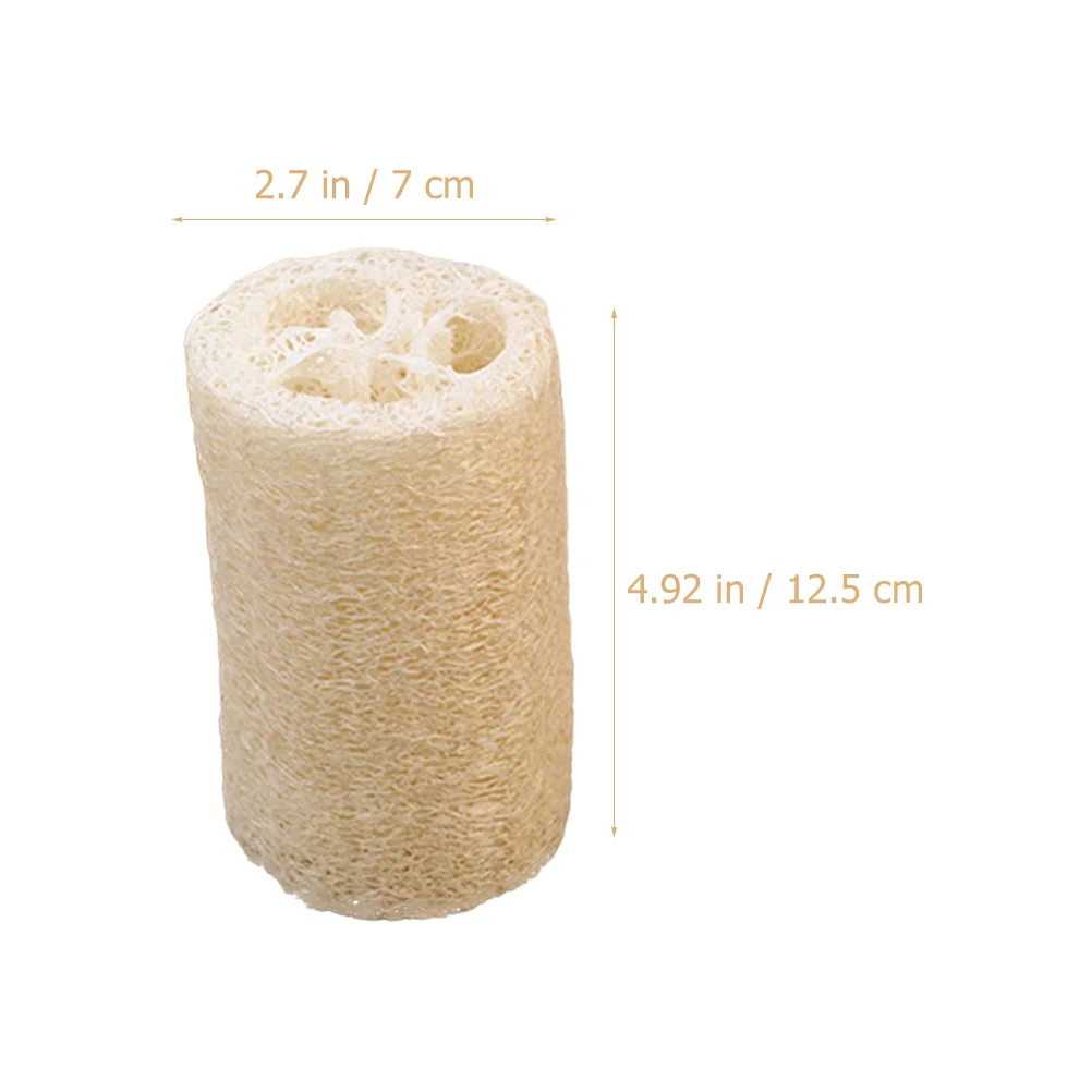 

2pcs Natural Loofah Shower Brush Bathing Rubbing Towel Exfoliating Body Scrubber Back Cleaning Bath Tool Loofah Sponge