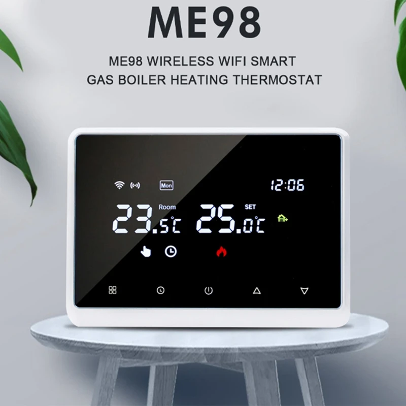 Tuya Wifi RF Smart Thermostat Switch Temperature Controller For Gas Boiler Water Heating For Alexa Google Home