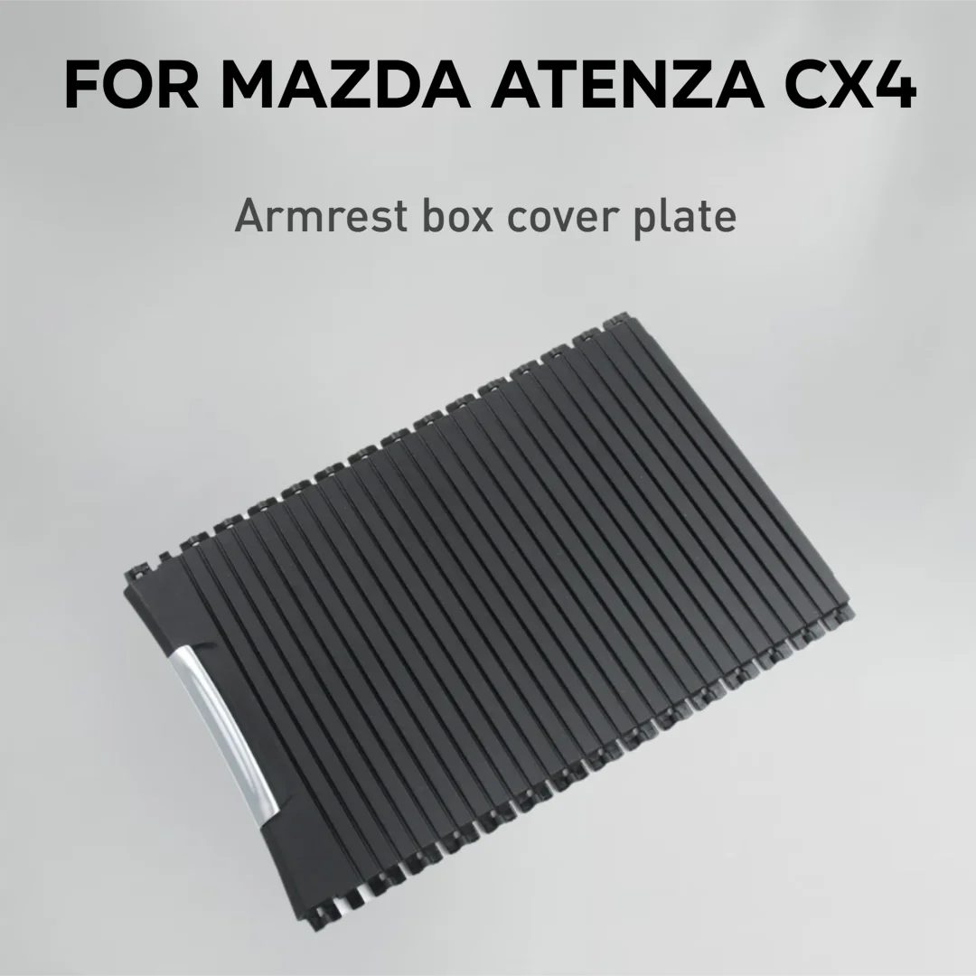 

Car Center Console Cup Holder Cover Slide Roller Blinds Storage Box Zipper Sliding Cover For Mazda Atenza Mazda 3 6 2016-2022