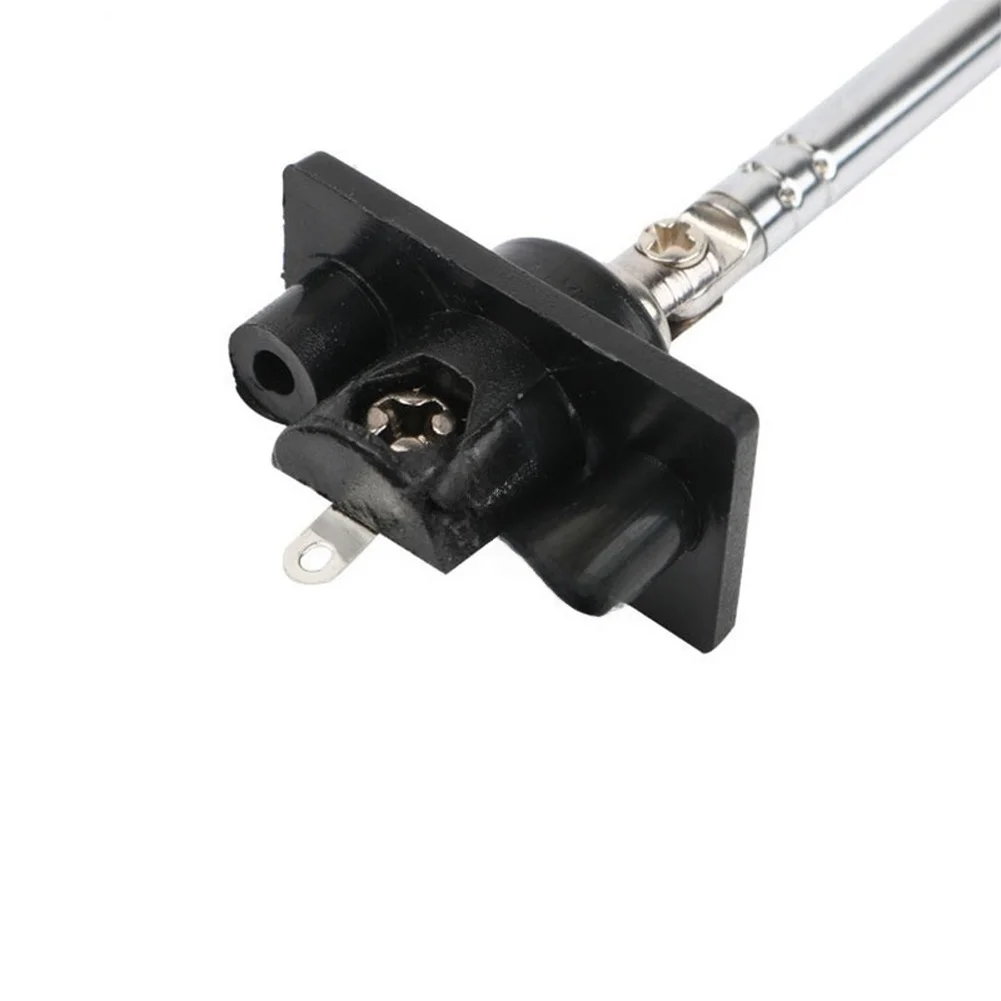 4 Section Telescopic 700mm Metal Alloy Swivel Base For For FM Radio Wireless Alarm Receiver Signal Improvement Tool