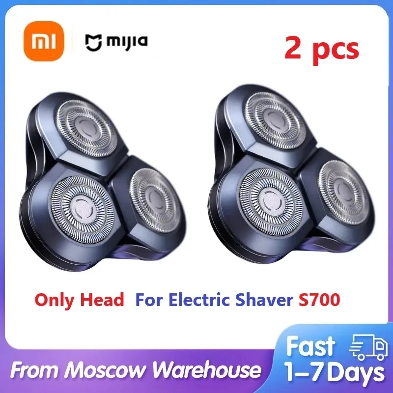 Original Xiaomi Mijia Electric Shaver S700 Replacement Head Innovative Ceramic Knife Diamond Grinding Process Razor Head