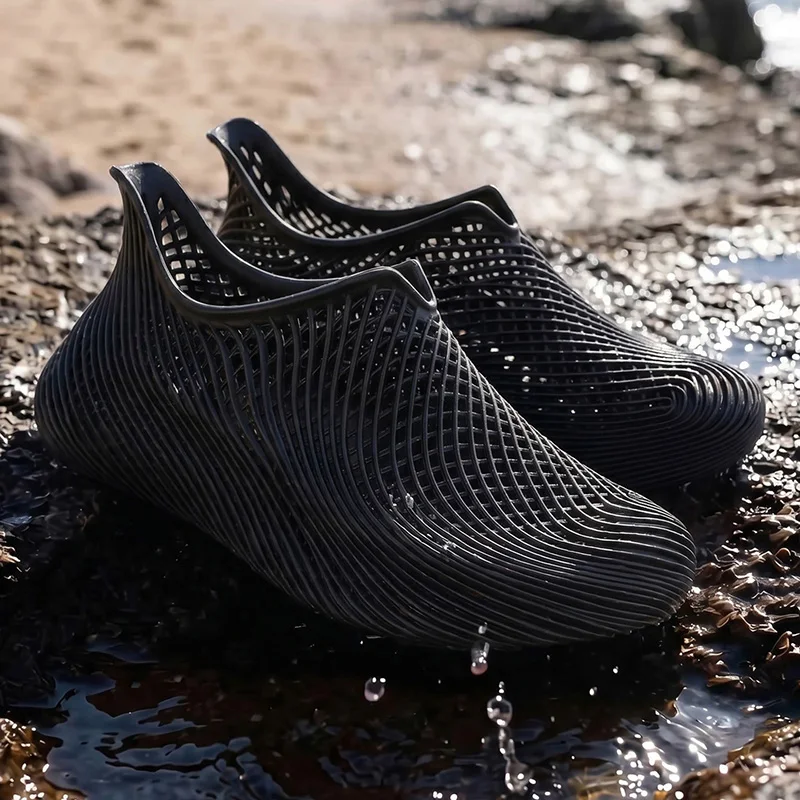 Sommer-Slip-On-Sneaker für Herren, atmungsaktiv, rutschfest, leicht, lässige Sportschuhe, Stoßdämpfung, Lauftrainer