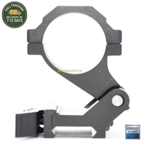 Tactical 3x 5x Magnifier Scope Quick Flip 30mm Tube Ring 20mm Release Detachable Mount Base