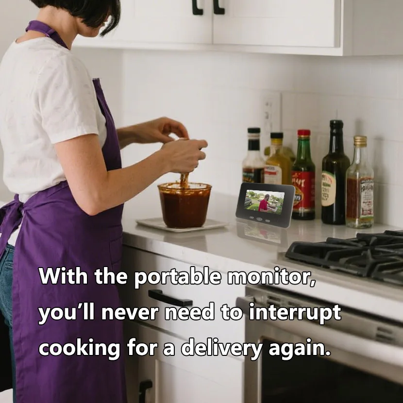 Yuezhe Tuya Smart Leben WiFi Video Türklingel PIR Kamera 2MP Outdoor Wasserdichte Drahtlose Tür Sicherheit Intercom System 5' Monitor