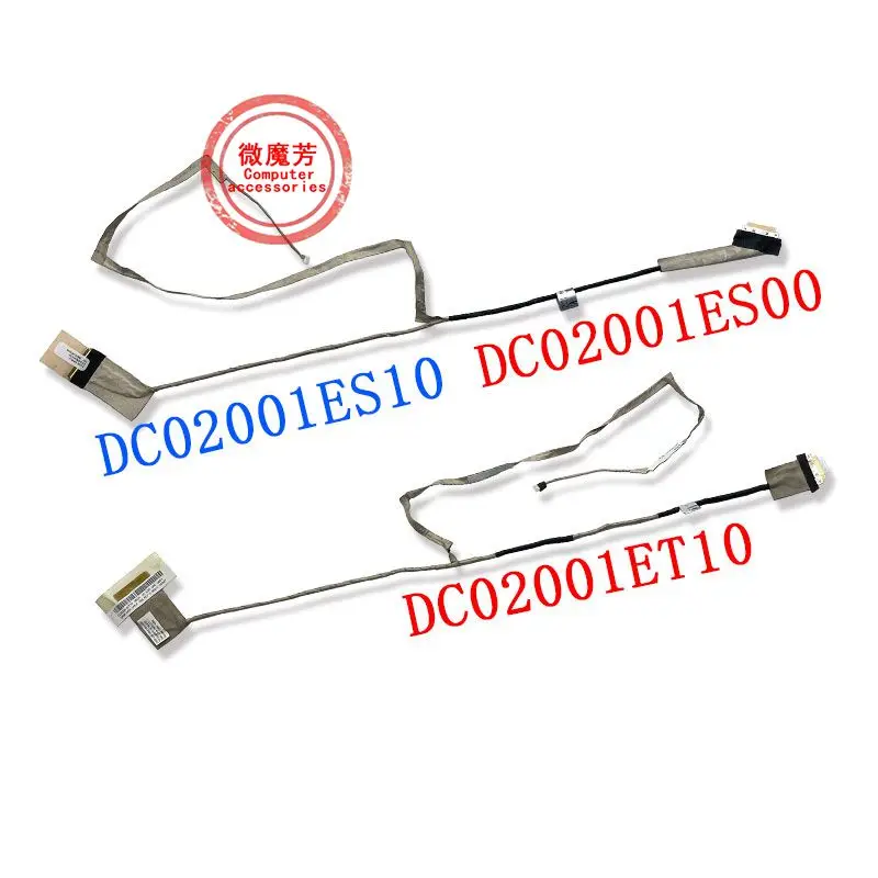 New Screen LCD Cable for Lenovo G580 G580A G585 G580AM G585A G585G Video Cable Line 50.4SH07.002 DC02001ES10 DC02001ET10