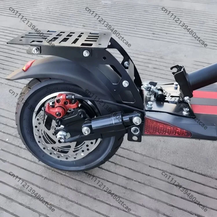 Foldable Scooter Modified Rear Luggage Rack Tail Box Bracket Cargo Loading Support Mount Accessory