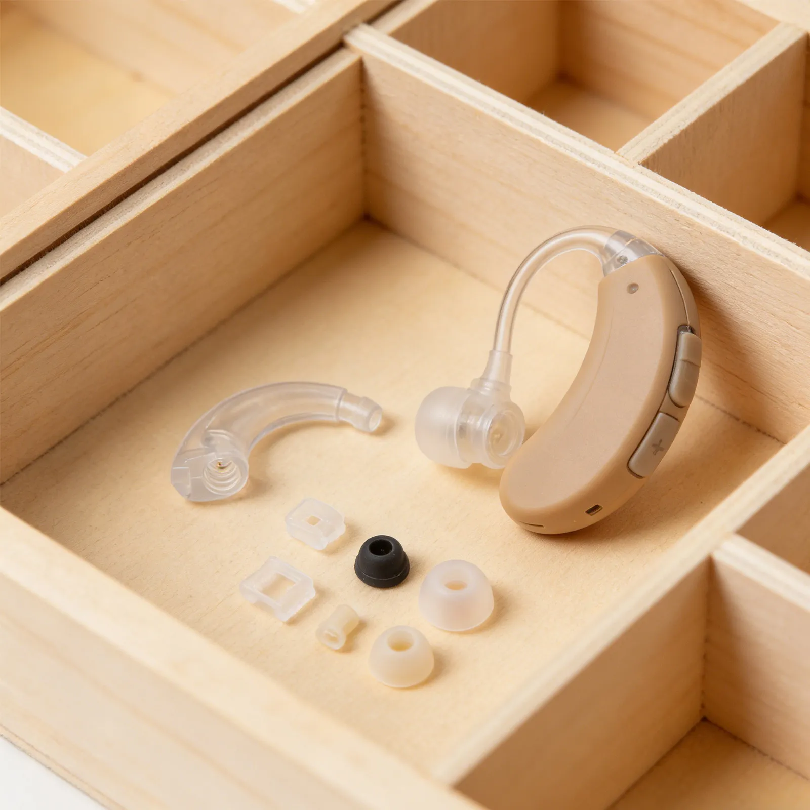 Hearing Aid Ear Hook Replacement Parts Ear Mold Tubing Connector Essential Retainer Accessories for Clear Hearing Maintenance