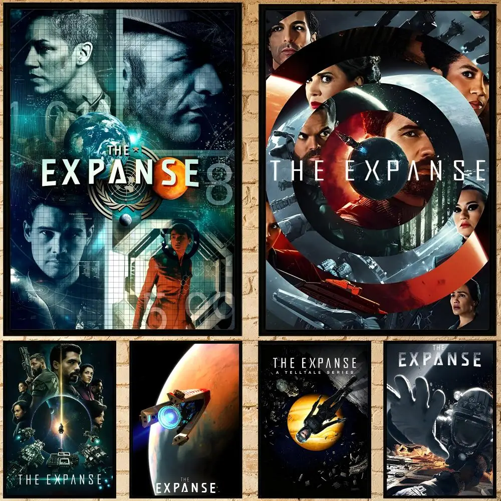 series The Expanse Poster Poster HD Waterproof Self-adhesive Art Print Wall Decor for Bedroom Living Room Gift
