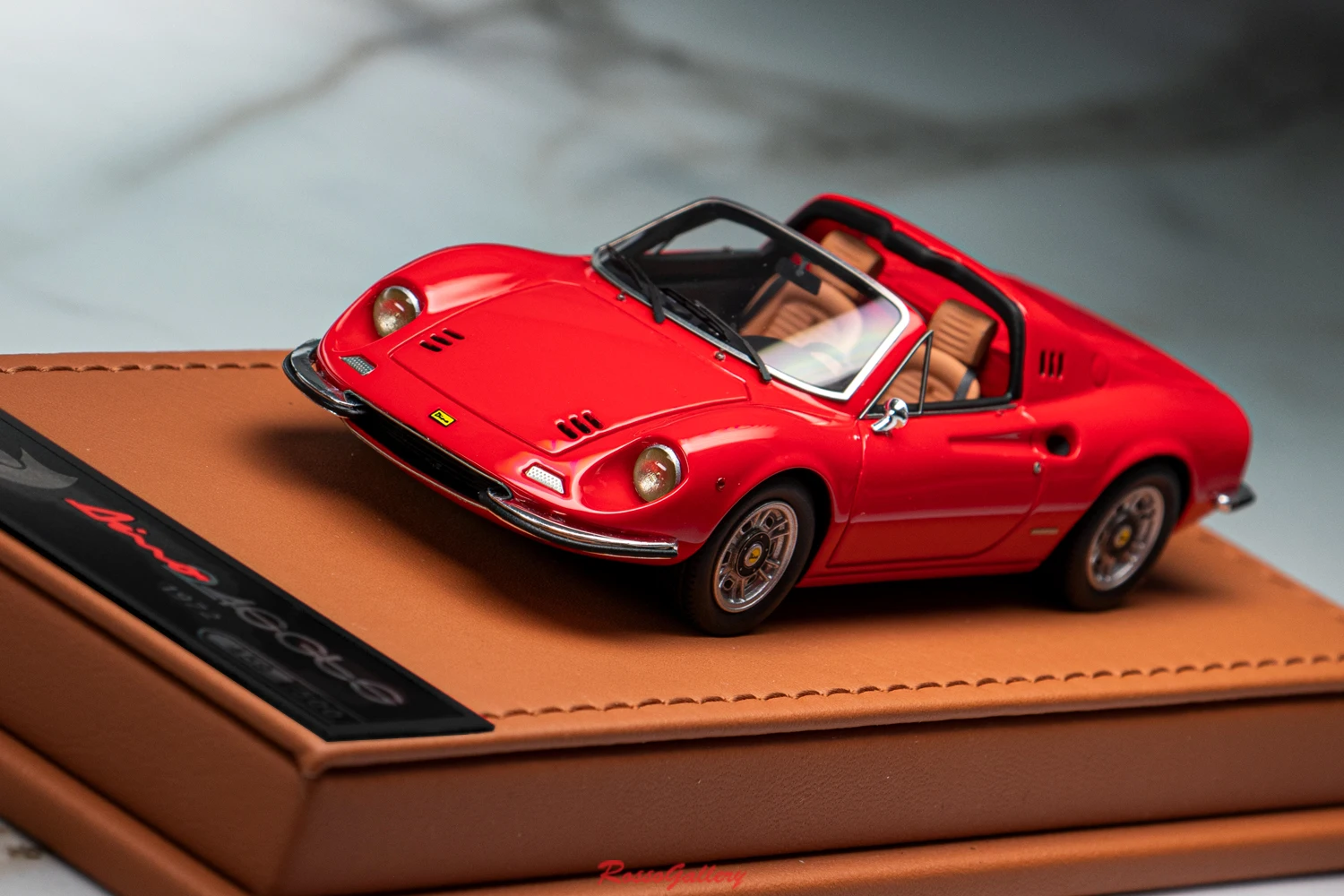 BBR 1:43 Dino 246GTS Simulation Limited Edition Resin Metal Static Car Model Toy Gift