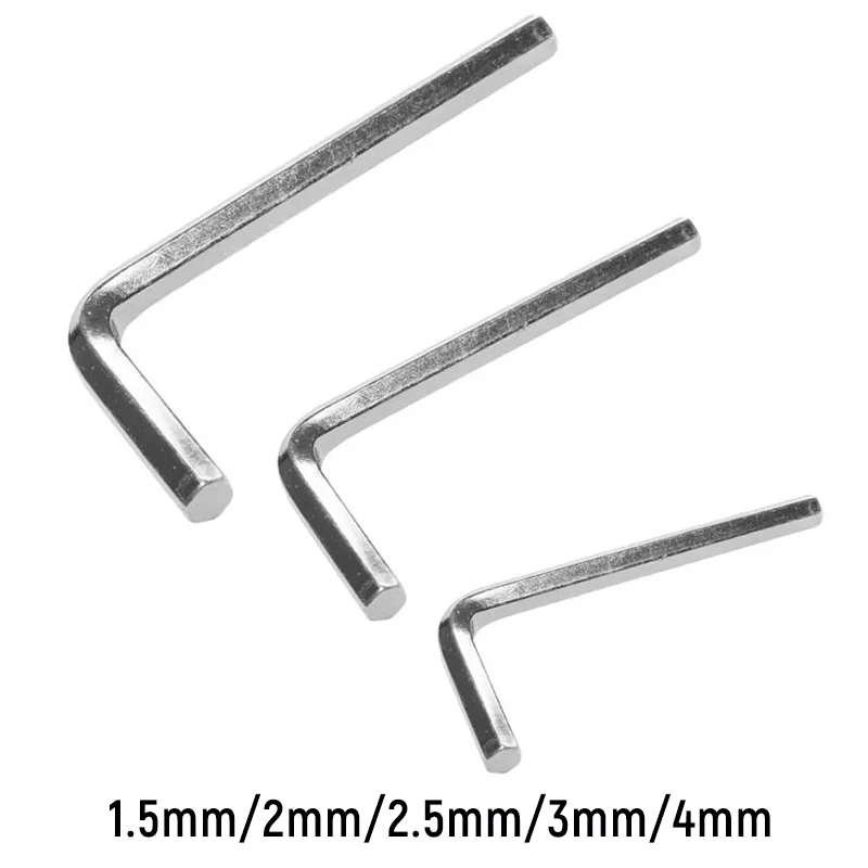 

Hex Wrench Allen Key Hexagon Hexagonal Key 1.5mm 2mm 2.5mm 3mm 4mm L Handle Small Allen Metric Hex Wrench Tool