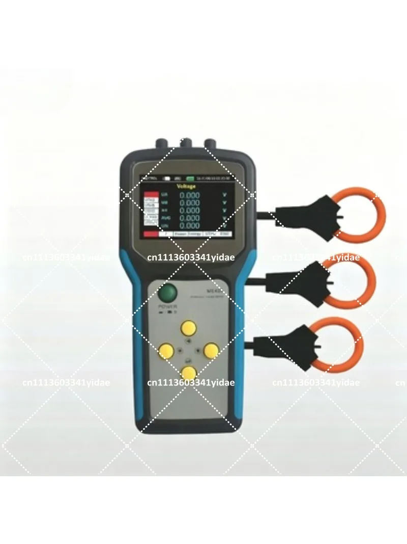 Portable Data Logger for Electricity Consumption Monitoring, Three Phase Single Phase Power Monitor
