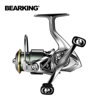 BEARKING New Spinning Fishing Reel 5.2:1 Ultralight Max Drag 15kg 1500-3500 Surfcasting Spinning Reel Saltwater Jigging Reels