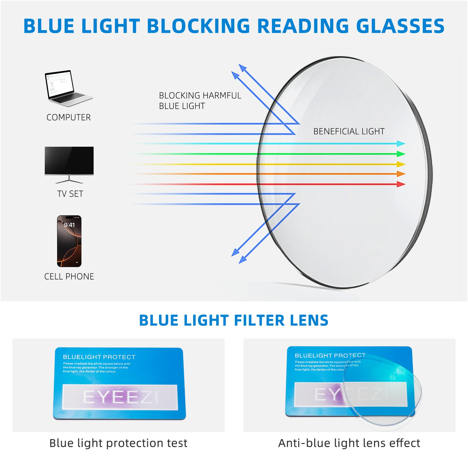 Ultra Light Titanium Frameless Glasses Small Anti-blue Light Computer Eyewear Unisex Eyeglasses Frame Glasses Frameless Eyewear