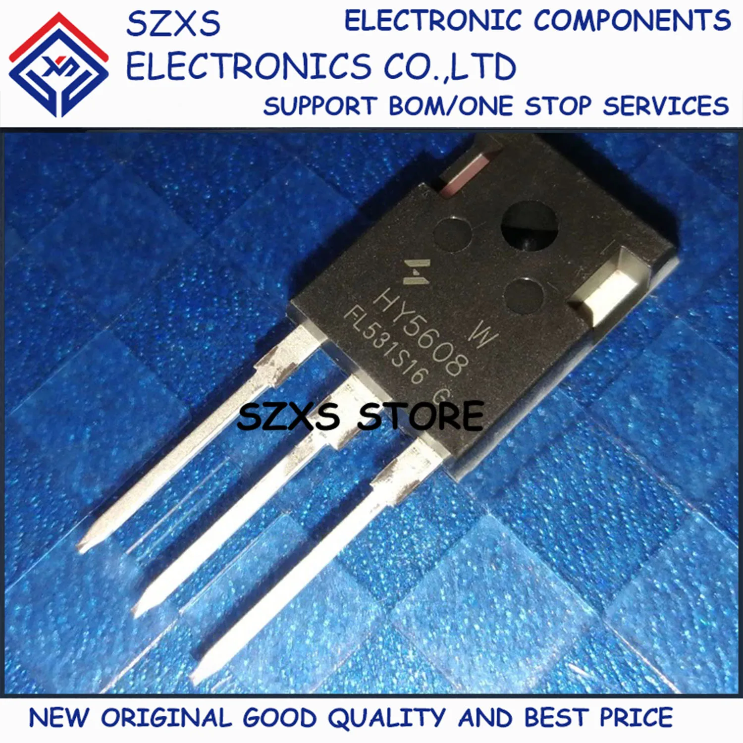 

New Original 10Pcs HY5608W HY5608 TO-247 360A 80V Field Effect Transistor In Stock Electronic Components Good Quality