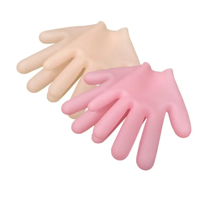 Anti-slip Silicone Moisturizing Gloves for Hand Remove Dry Cracks and Care for Skin Moisturize With Hand-cream Essence Caring