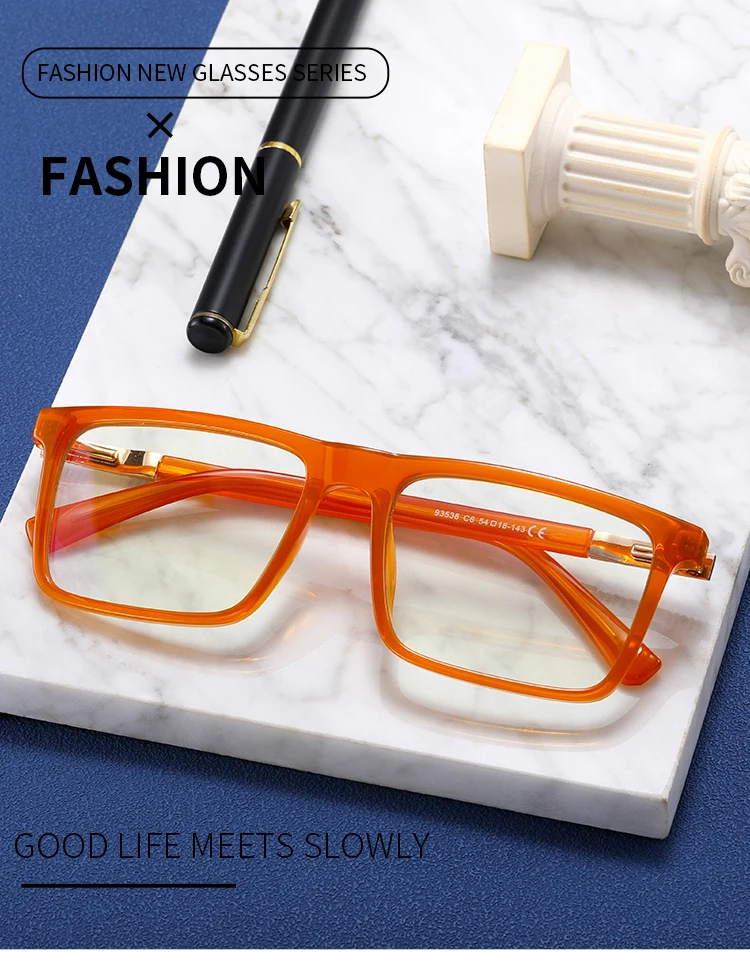 BEMORE Square Progressive Prescription Eyeglasses Man Acetate Photochromic Anti Blue Light Medical Presbyopic Optical Glasses