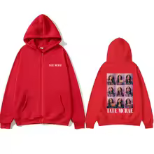 Singer Tate Mcrae Double Sided Zip Hoodie