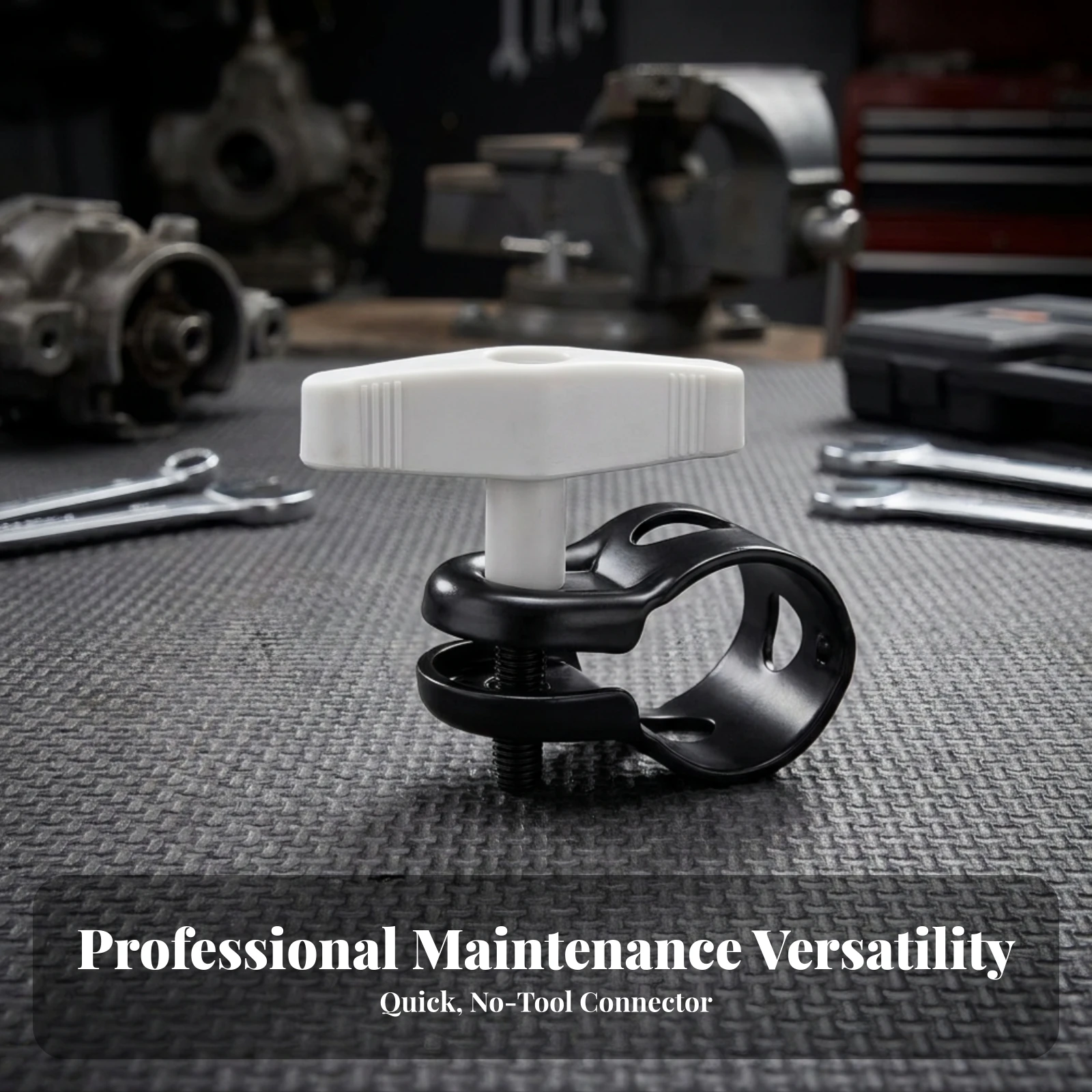 Clamp and Knob Assembly Sturdy Clamp & Knob Assembly T-Shaped Thumb Screw Threaded Hardware Compact for Equipment Repair