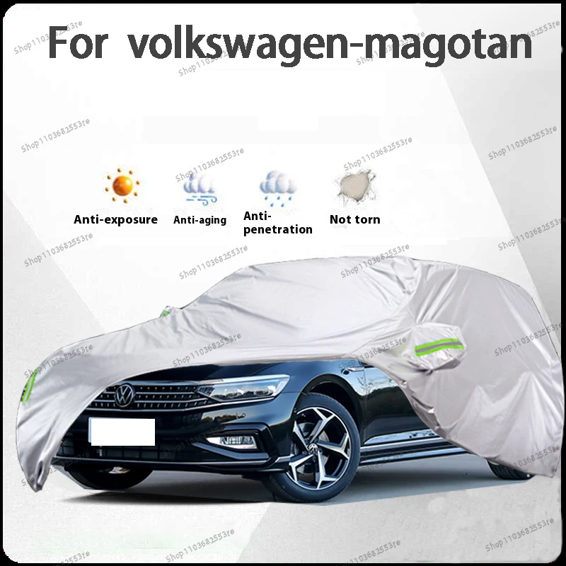 

For Volkswagen Magotan Fit Car Cover Waterproof, Dustproof, Sunshade (UV), Snowproof | Silve Full Cover with All-Day Protection