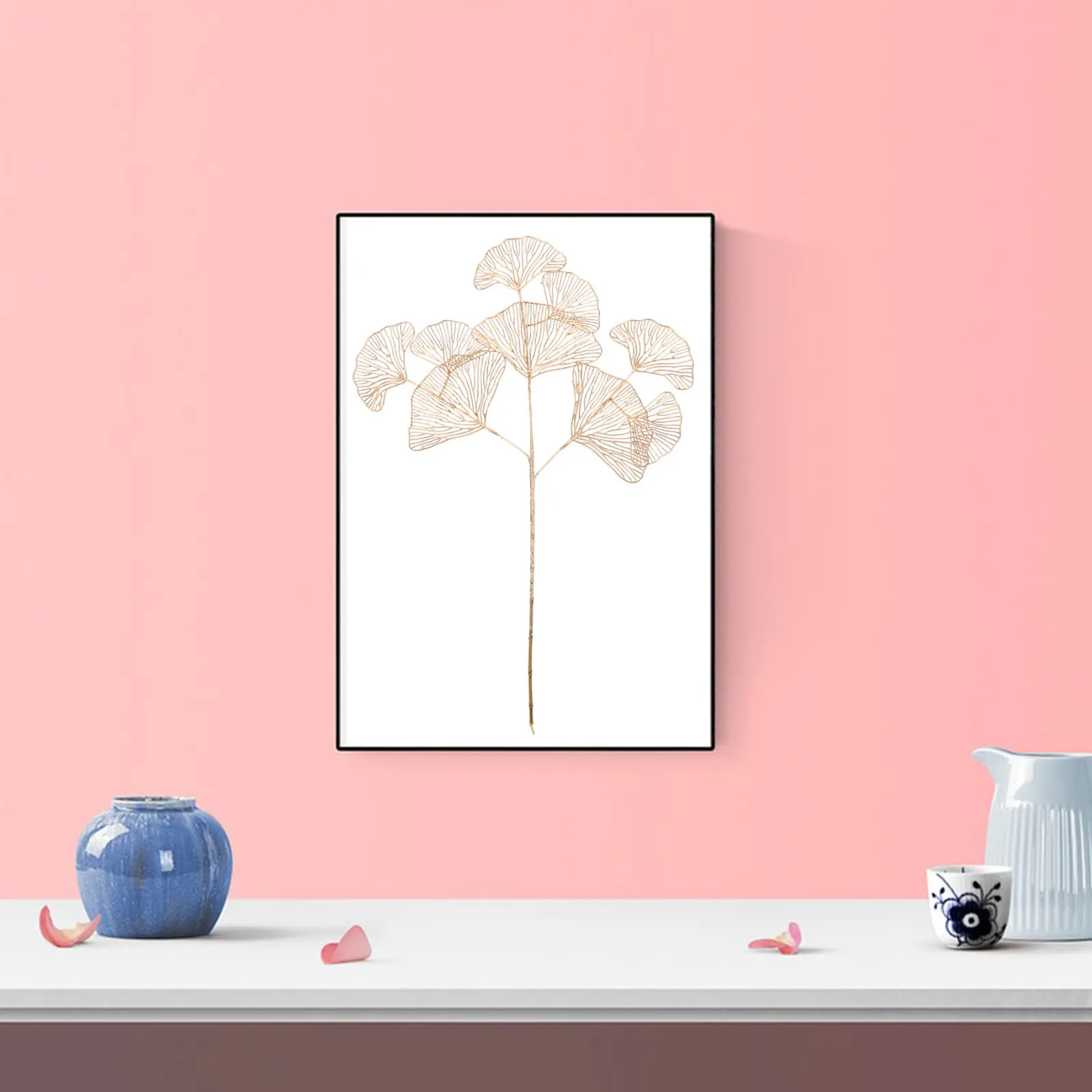 

3 шт. Искусственные ветки листьев гинкго, праздничный декор для дома, ресторана, отеля, вечеринки, DIY-композиций и букетов