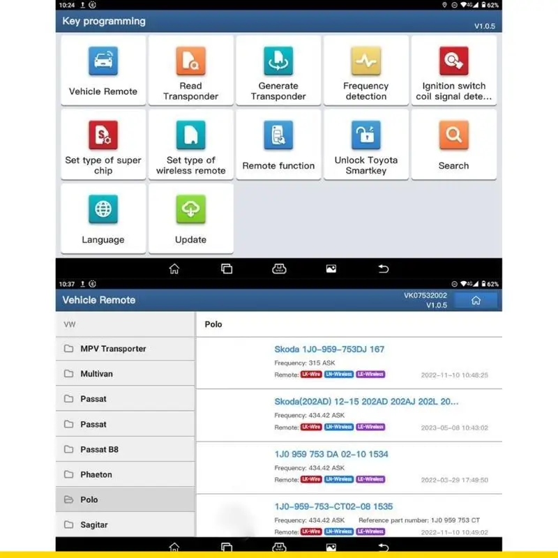 

SZCH Car X431 Программатор ключей с дистанционным управлением с суперчипом и 4 наборами ключей