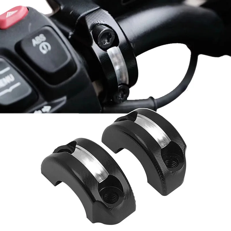 

For BMW RNINET R Nine T RNINE T 2013-2022 2021 Motorcycle Handlebar Adapter Clamp Cover Rearview Mirror Handlebar Mount Holder