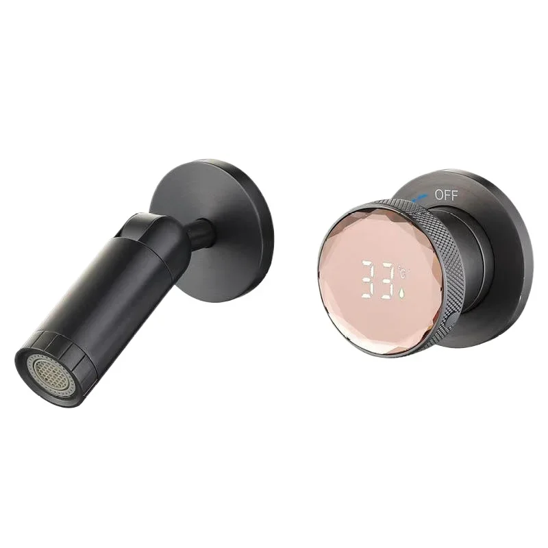 

Concealed faucet Hydro power generation digital display faucet Hotel engineering B & B Concealed faucet