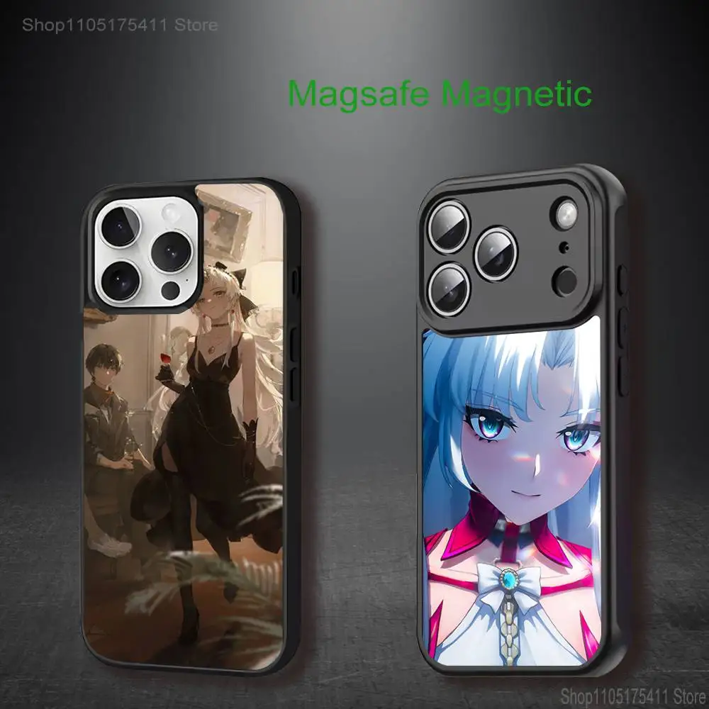 

C-Carlotta Wuthering Waves Phone Case For iPhone 17,16,15,14,13,12,11,Pro,Max,Plus,Mini,SE4,E Magnetic Magsafe Wireless Charging