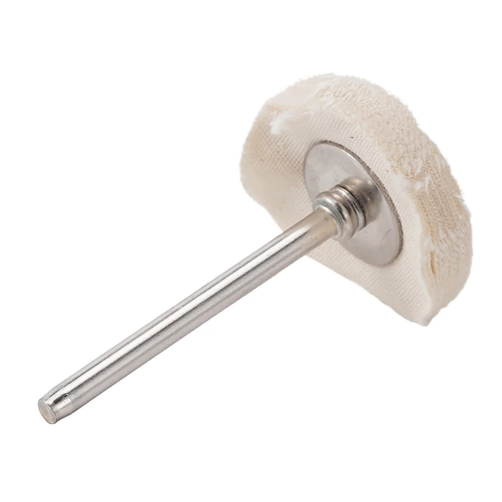 5 stücke 25 MM Tuch Polieren Rad Puffer Pad Baumwolle Schleif Werkzeug Schmuck Polieren Rad Polieren Pad für Buff Dremel zubehör – Detail 12
