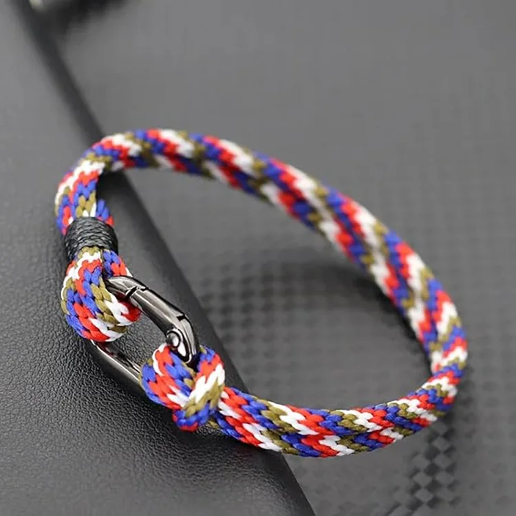 emergency paracord bracelet Men Double Layer Outdoor Camping Braclet Homme Accessories Survival Paracord Braslet Gift For Him