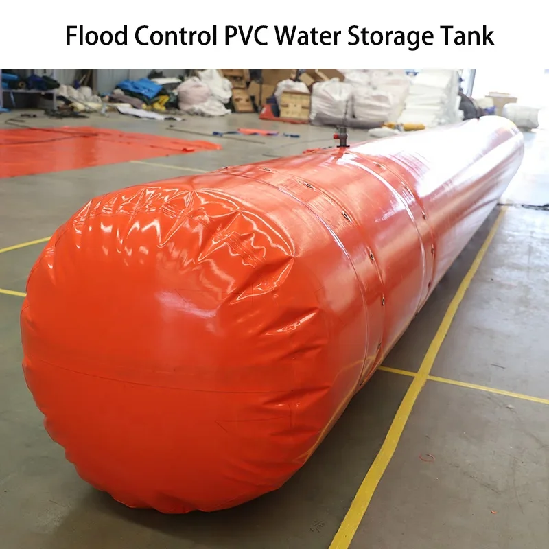 Large Capacity PVC Soft Water Tank Mobile Water Bladder with Switch Valve Outdoor Anti-Flood Emergency Water-Logging bag
