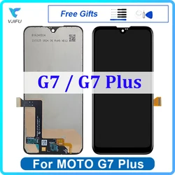 6.2'' Original LCD For Motorola Moto G7 Plus XT1965 Display G7 XT1962 Touch Screen  Digitizer Assembly Replacement Phone Repair