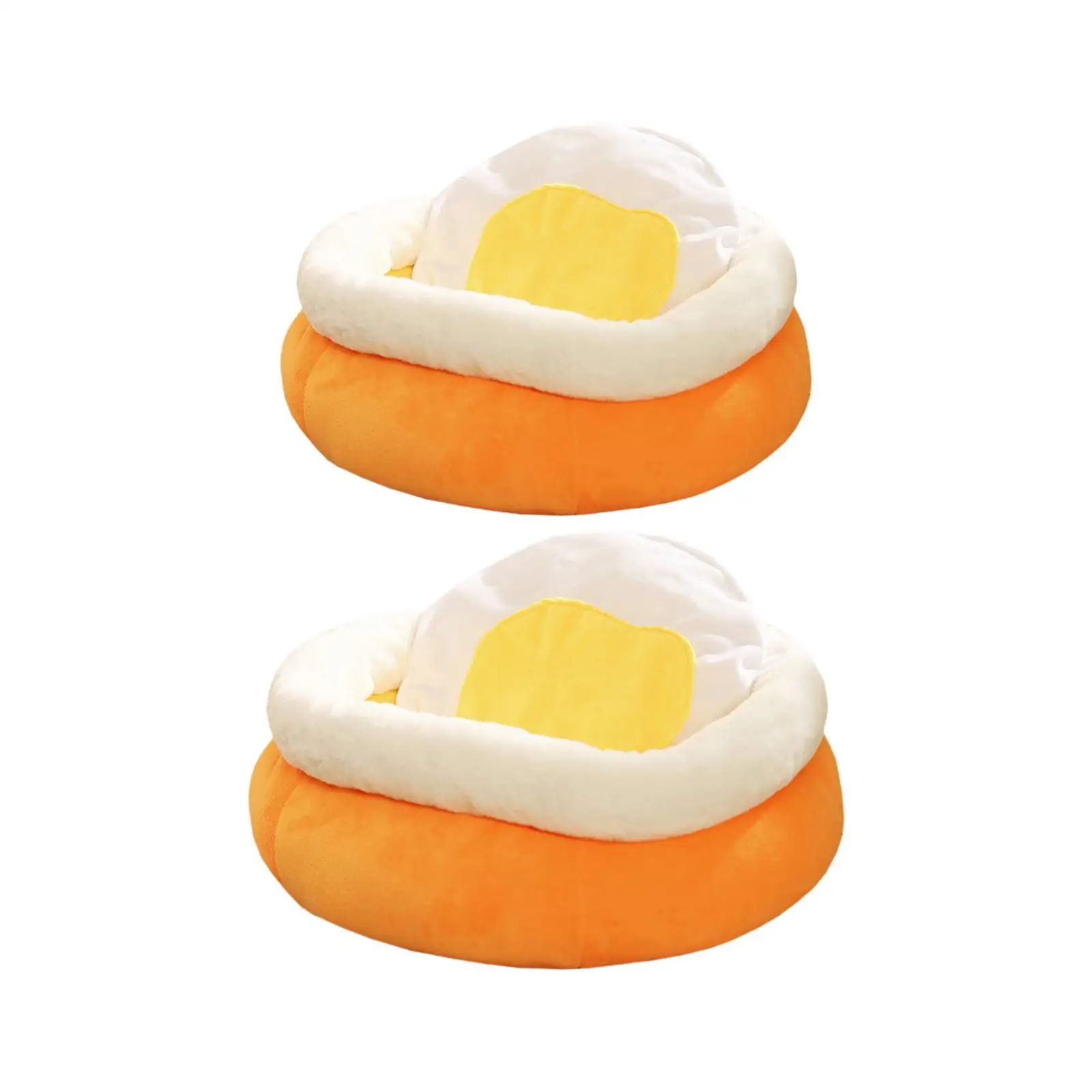 

Cats Sleeping Bed Dog Bed for Small Dog Poached Egg Shaped Pet Bed Pet Cushion for Dog